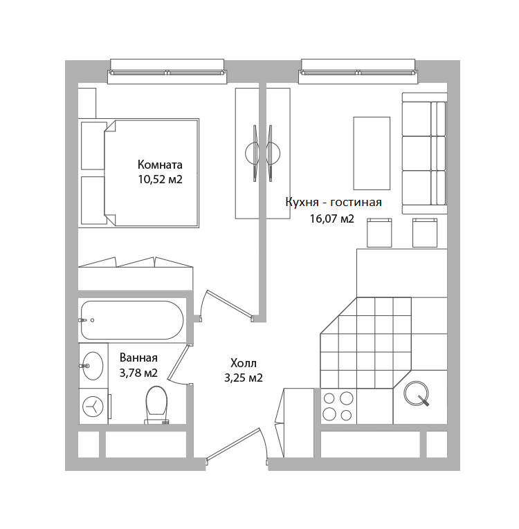 Планировка ARIUS-RESIDENCE