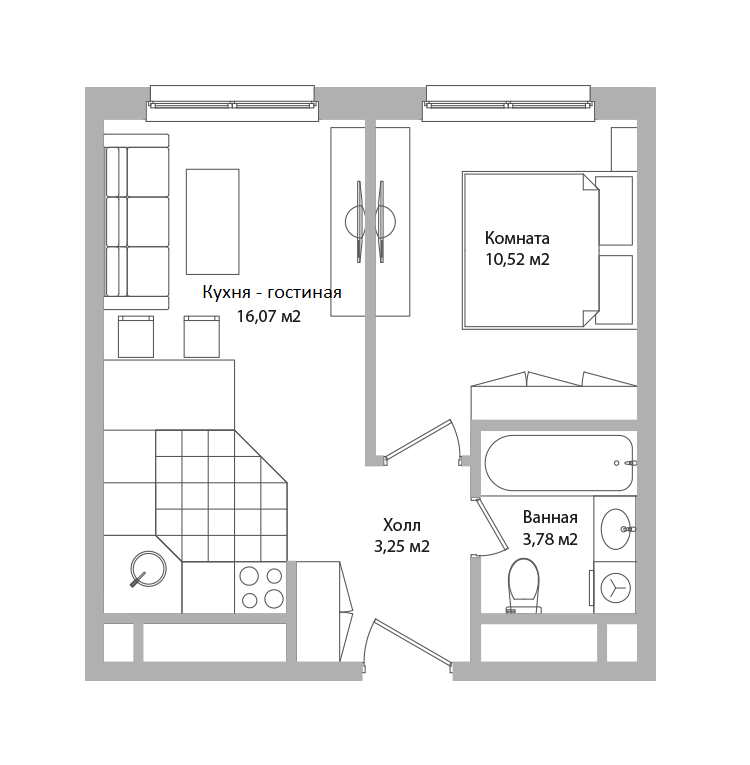 Планировка ARIUS-RESIDENCE