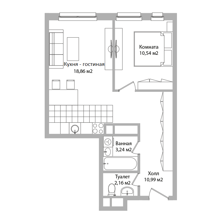Планировка ARIUS-RESIDENCE