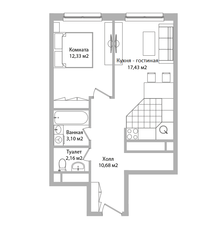 Планировка ARIUS-RESIDENCE