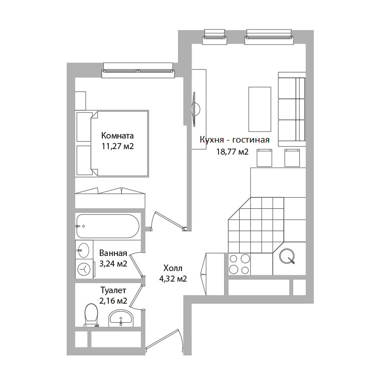 Планировка ARIUS-RESIDENCE