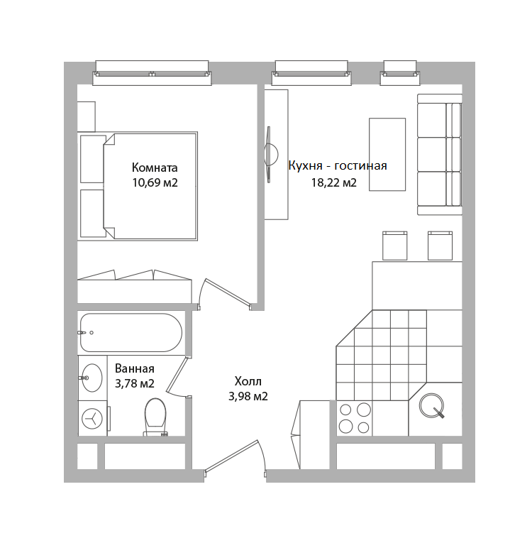 Планировка ARIUS-RESIDENCE