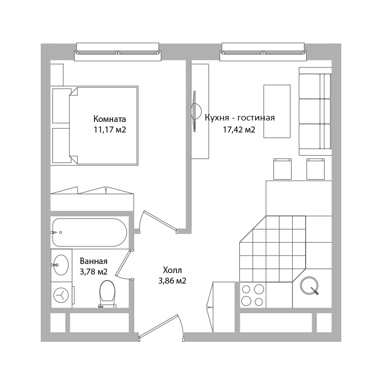 Планировка ARIUS-RESIDENCE