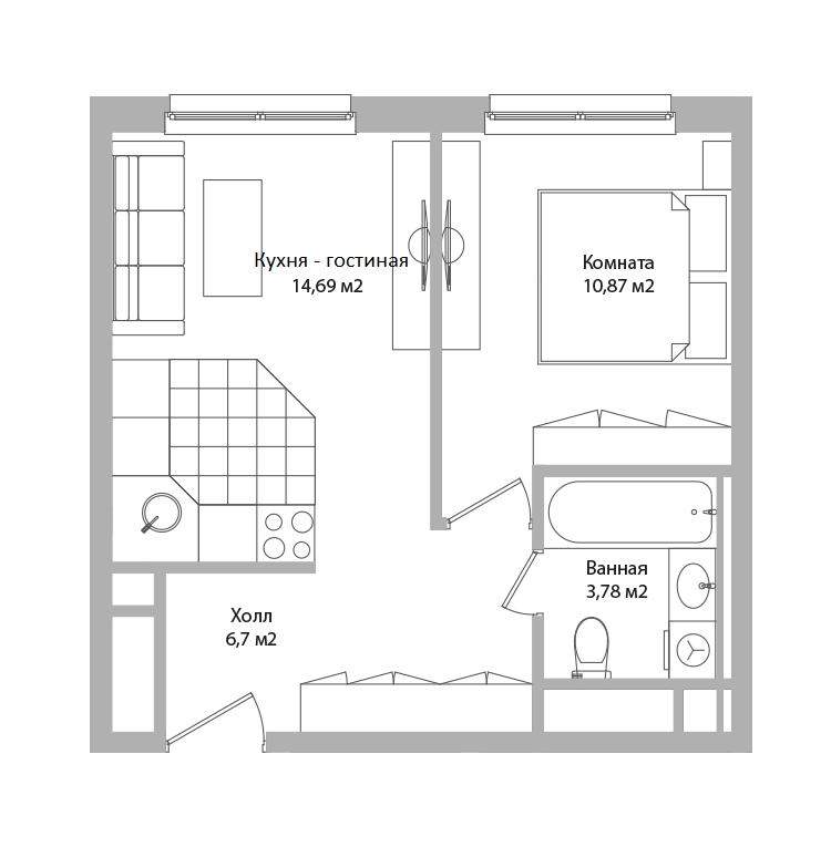 Планировка ARIUS-RESIDENCE