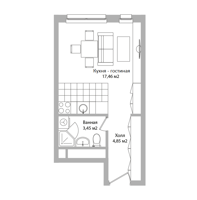 Планировка ARIUS-RESIDENCE