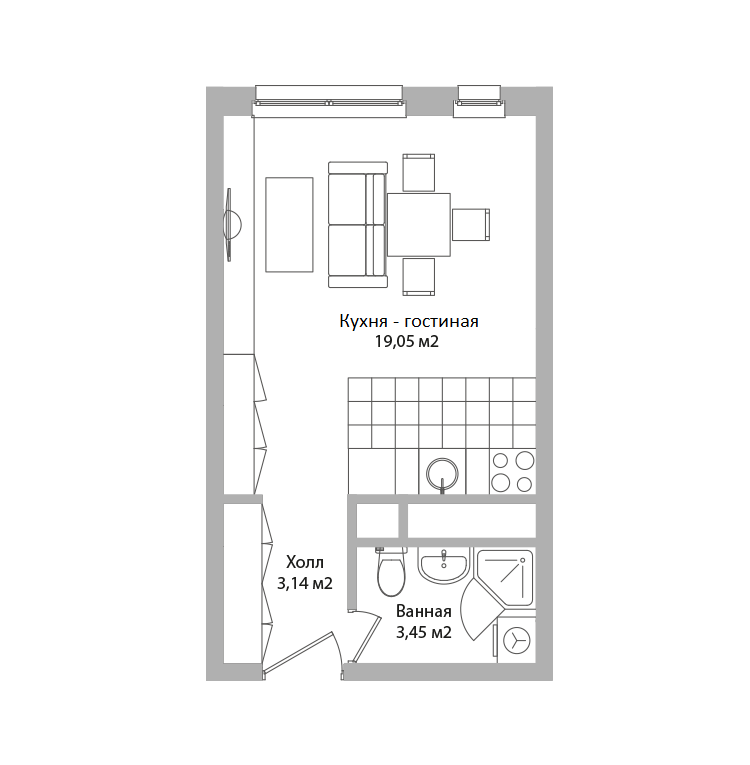 Планировка ARIUS-RESIDENCE