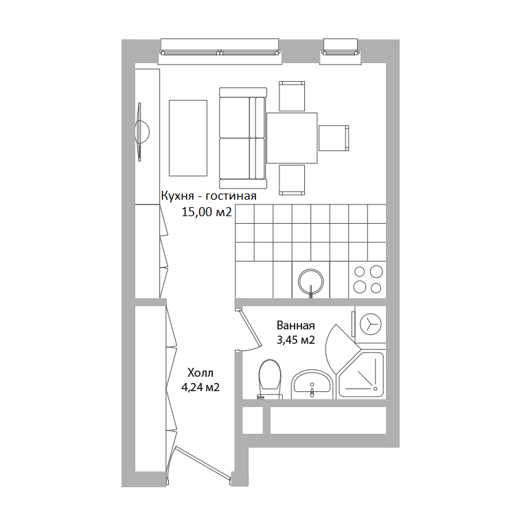 Планировка ARIUS-RESIDENCE