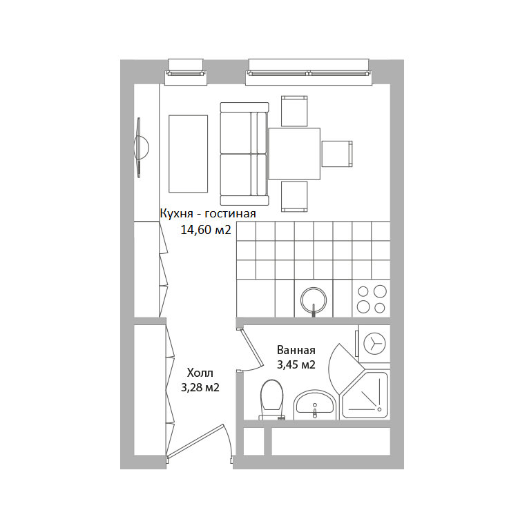 Планировка ARIUS-RESIDENCE