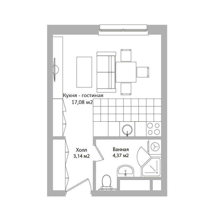 Планировка ARIUS-RESIDENCE